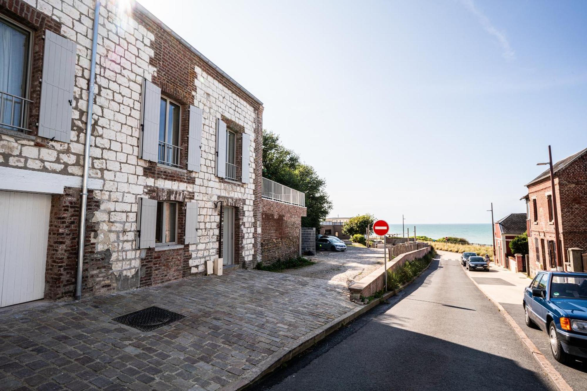Villa Les Ailes Du Moulin Ault Exterior foto